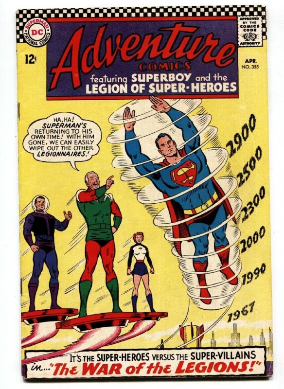 ADVENTURE #335-comic book 1967-SUPERBOY-SUPERMAN COVER VG-