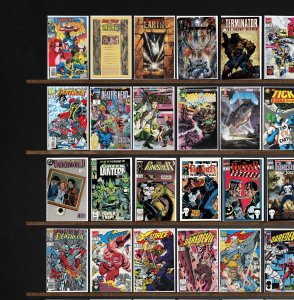 Huge Lot 150+ Comics with X-Force, Daredevil, Silver Surfer & More!