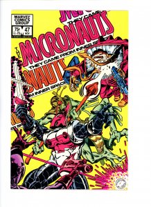Micronauts #47  VF  1982