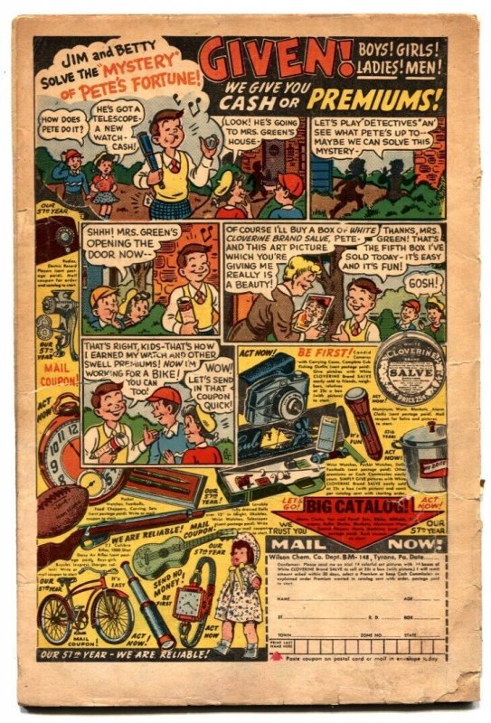 War Action #1 1952-Atlas Korean War comic- reading copy