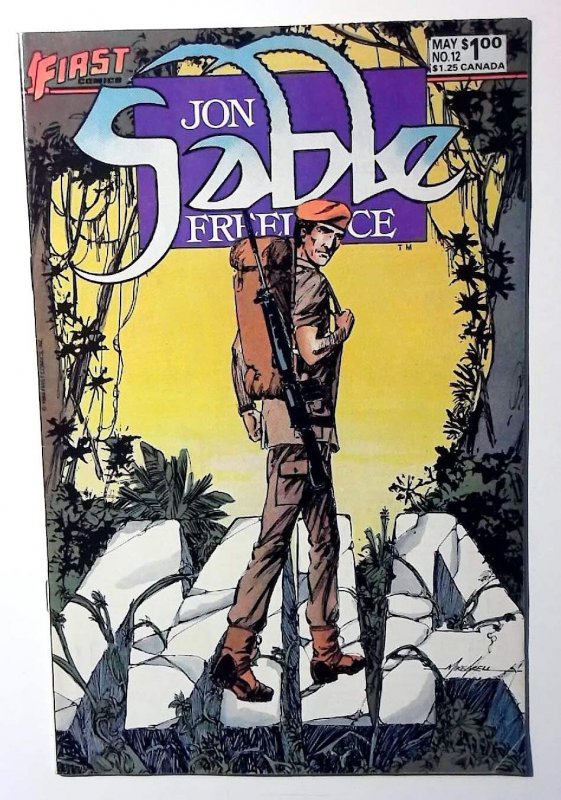 Jon Sable, Freelance #12 (1984) First Comics 1st Print Comic Book