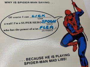 Vintage Spider Man Mad Libs 1981 NM New 