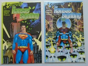 Superman The Kansas Sighting set#1&2 8.5.VF+ (2003)
