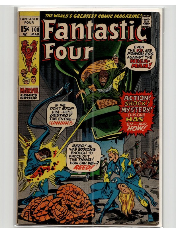 Fantastic Four #108 (1971) Fantastic Four