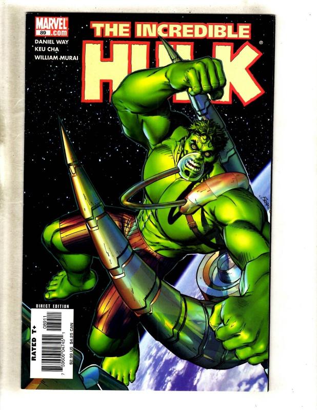 6 Incredible Hulk Marvel Comic Books # 87 88 89 90 World War 1 Giant Size 1 MF14