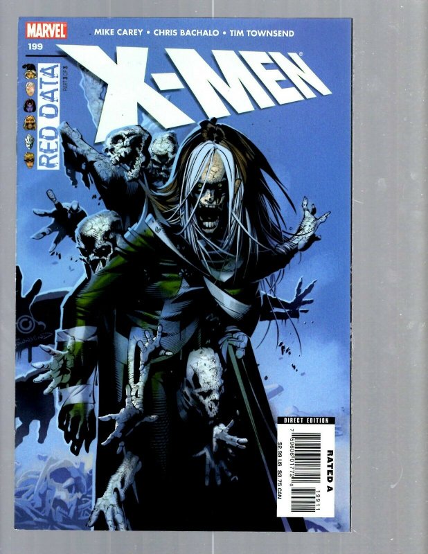 11 Marvel Comics X-Men #192 193 194 195 196 197 198 199 200 201 202 EK17