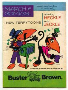 Buster Brown March of Comics #393 1974- HECKLE & JECKLE