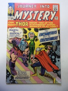 Journey into Mystery #103 1st app of Enchantress & Executioner! VG+ Con see desc