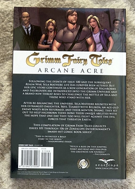 Grimm Fairy Tales Arcane Acre Volume One Zenescope TPB Trade Paperback