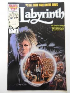 Labyrinth #3 (1987) Movie Adaptation! Bowie VHTF Comic! VF-NM Condition!