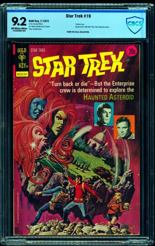 Star Trek #19 CBCS NM- 9.2 Off White to White