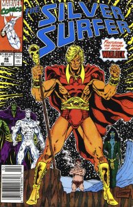 Silver Surfer, The (Vol. 3) #46 (Newsstand) FN ; Marvel | Adam Warlock Jim Starl