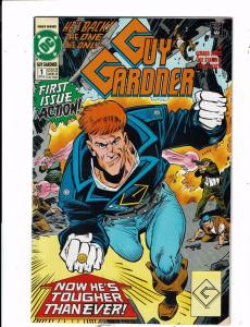 Lot of 7 Guy Gardner DC Comic Books #1 2 3 4 5 6 7 BH53