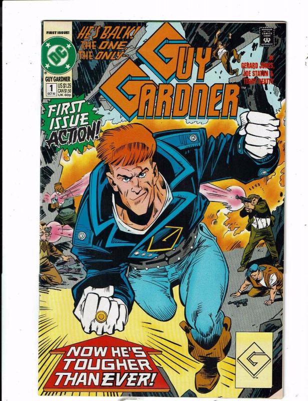 Lot of 7 Guy Gardner DC Comic Books #1 2 3 4 5 6 7 BH53