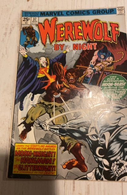WEREWOLF BY NIGHT #37 3RD APPEARANCE OF MOON KNIGHT