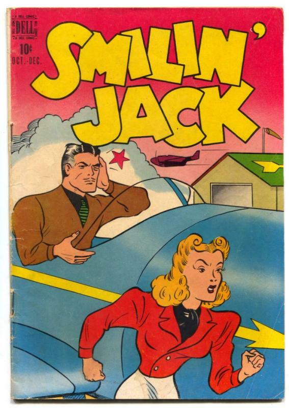 Smilin' Jack #4 1948- Dell Golden Age comic VG 