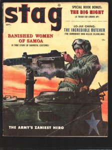MAG: Stag Magazine 9/1956 - Lo-Jui Ching - Men's Adventure VG