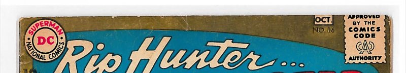 Rip Hunter Time Master (1961) #16 FN