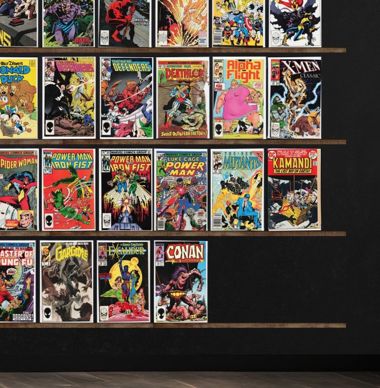 Huge Lot 150+ Comics with The Defenders, Alpha Flight, Rom & More!