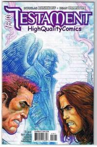 TESTAMENT #18, NM+, Liam Sharp, Rushkoff, 2006, more Vertigo in store