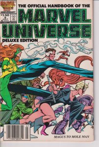 Marvel Comics! The Official Handbook of the Marvel Universe! Volume 2 Issue #8!