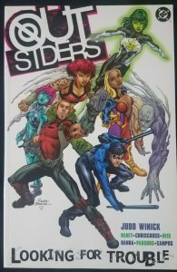 OUTSIDERS: LOOKING FOR TROUBLE Trade Paperback