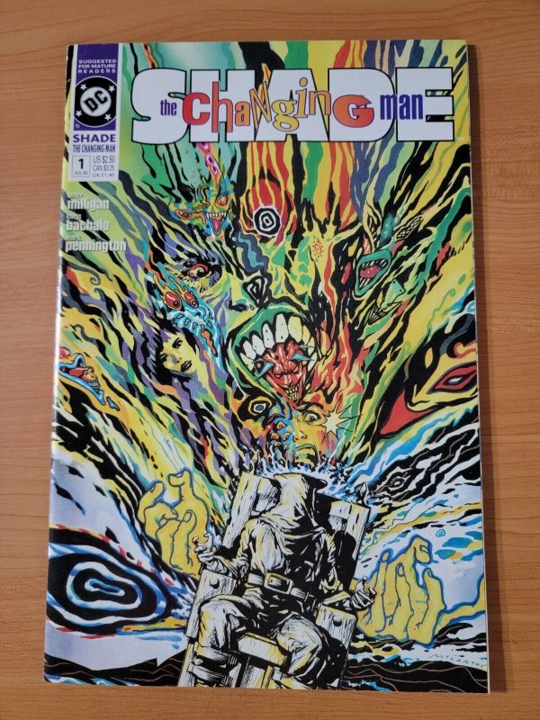 Shade The Changing Man #1 Direct Market Edition ~ NEAR MINT NM ~ 1990 DC Comics