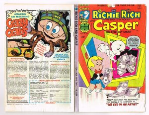 Richie Rich & Casper #24 (1978)   Harvey Comic 35Cent Comic