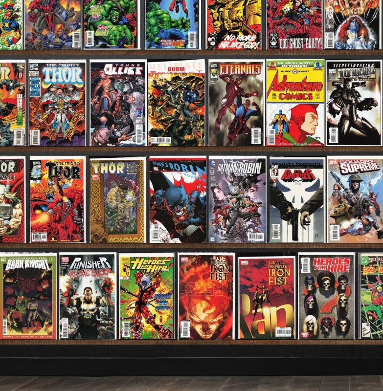 Huge Lot 140+ Comics with The Mighty Thor, Thor, Silver Surfer & More!