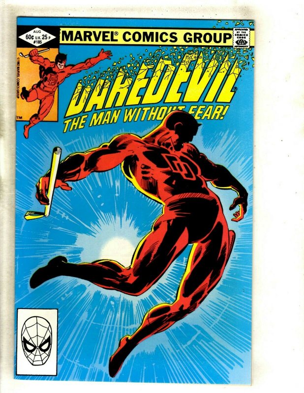 Daredevil # 185 NM Marvel Comic Book Frank Miller Elektra Bullseye Hand HJ9