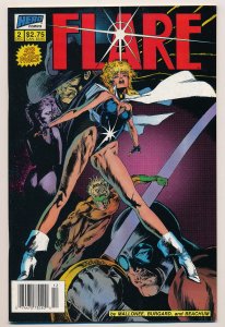 Flare (1988 1st Series) #1-3 FN/VF Complete series