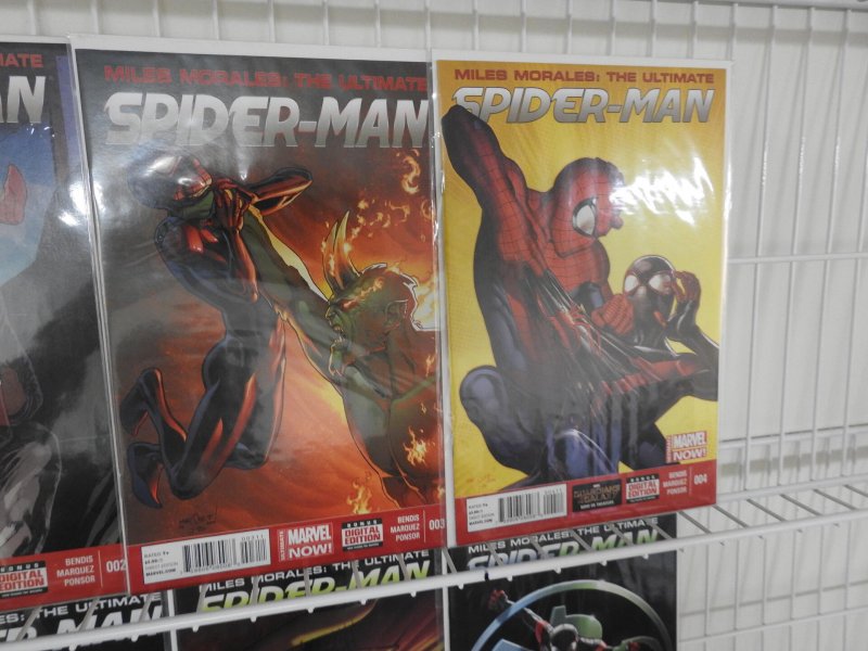 Miles Morales: Ultimate Spider-Man #1-12  (2014) Complete Set! Beautiful NM-/NM!