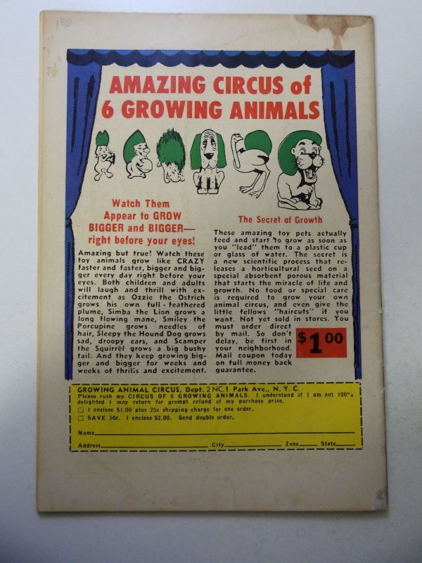 Star Spangled War Stories #113 (1964) VG Condition moisture stains