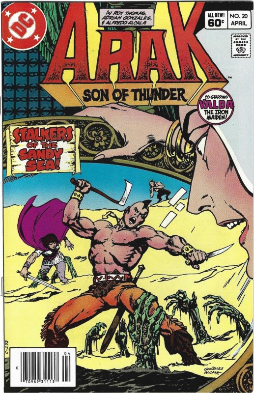 Arak, Son of Thunder #17 through 20 (1983)