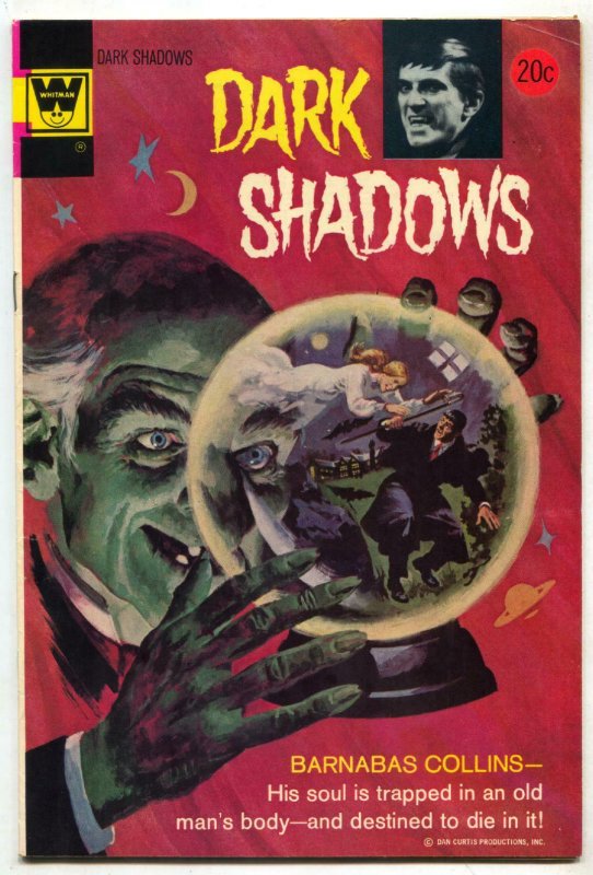 Dark Shadows #25 1974- Whitman edition- Barnabas Collins FN 