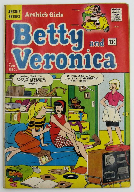 Archie's Girl Betty and Veronica #120 December 1965