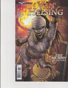 Van Helsing vs The Mummy #5 Cover D Zenescope Comic GFT NM Metcalf