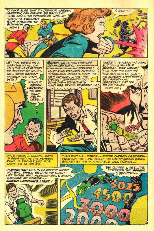 GREEN LANTERN #51 (Mar1967) 4.0 VG  Gil Kane! John Broome! POL MANNING!