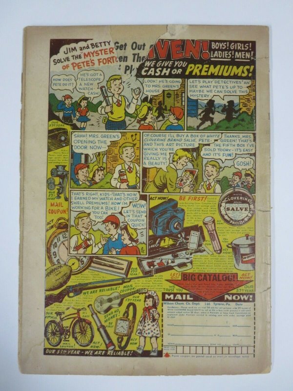 FRANKENSTEIN COMICS #20 (PRIZE 8/1952) GOOD (G) Classic Golden Age Horror!