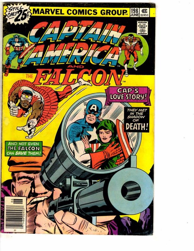 6 Captain America Marvel Comic Books # 190 196 197 198 199 200 Avengers BD1