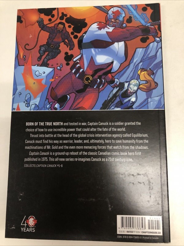 Captain Canuck Aleph (2016) TPB Chapterhouse Comics • Kalman Andrasofszky