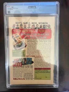 The Avengers #19 (1965) - CGC 7.5! 1st Swordsman!