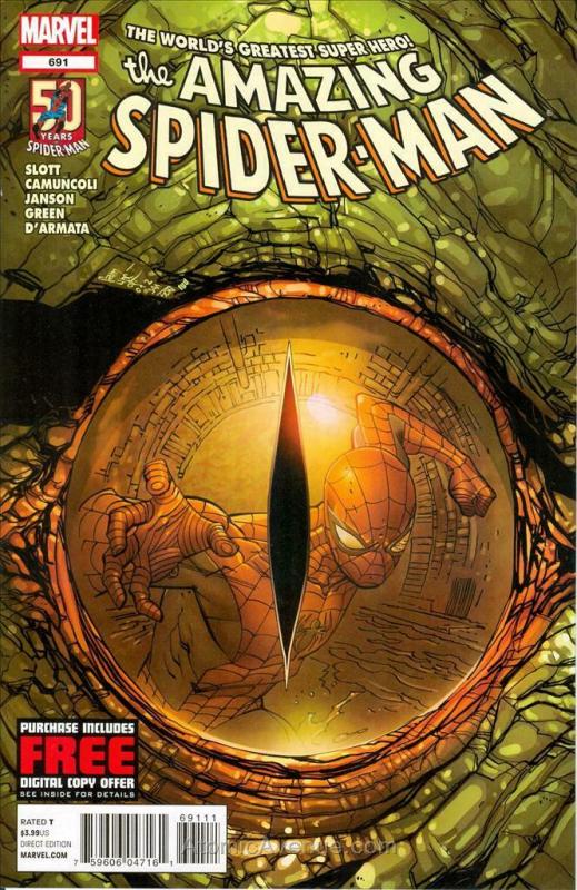 Amazing Spider-Man, The #691 VF/NM; Marvel | save on shipping - details inside