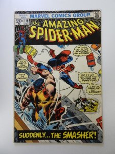 The Amazing Spider-Man #116 (1973) VG+ condition stains front cover