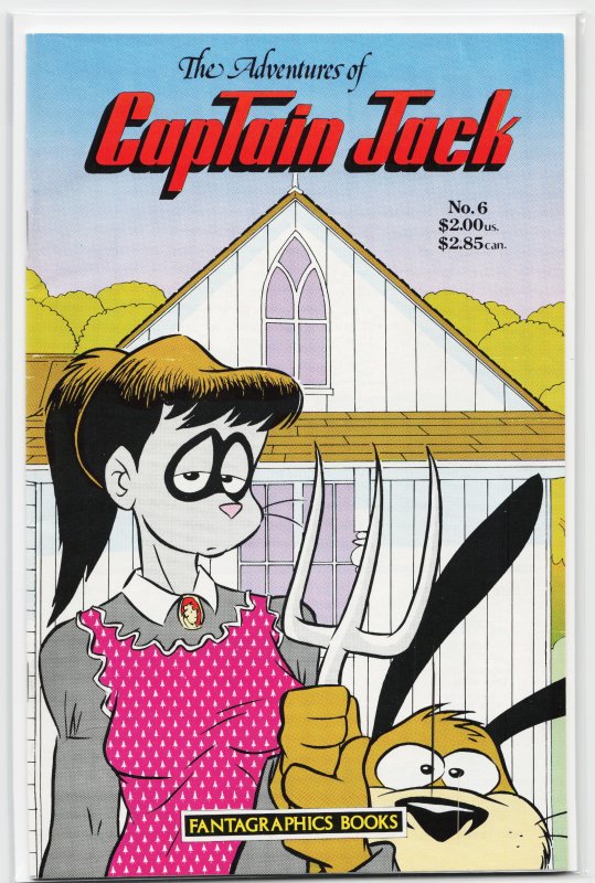 Adventures of Captain Jack #6 (1987) Captain Jack