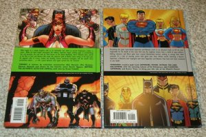 Lot of 2 Superman/Batman Torment/Vengeance HC Books NM DC Comic Book Heroes