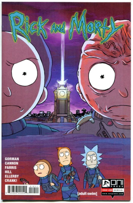 RICK and MORTY #10, 1st, VF+, Grandpa, Oni Press, from Cartoon 2015