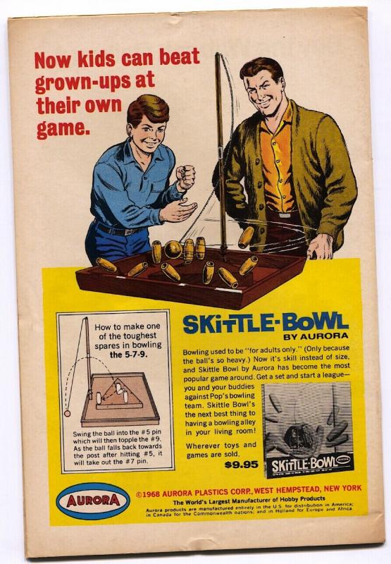 Anthro #4-DC HOWIE POST ART-DC-1969-vf