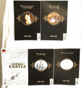 ANIMAL CASTLE #1 - 5 Felix Delep Variant Cover B Set (Ablaze 2021)