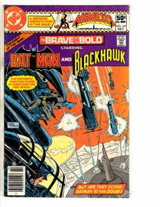 5 Brave & The Bold DC Comic Books # 166 167 168 169 170 Batman Hawkman Atom TW57